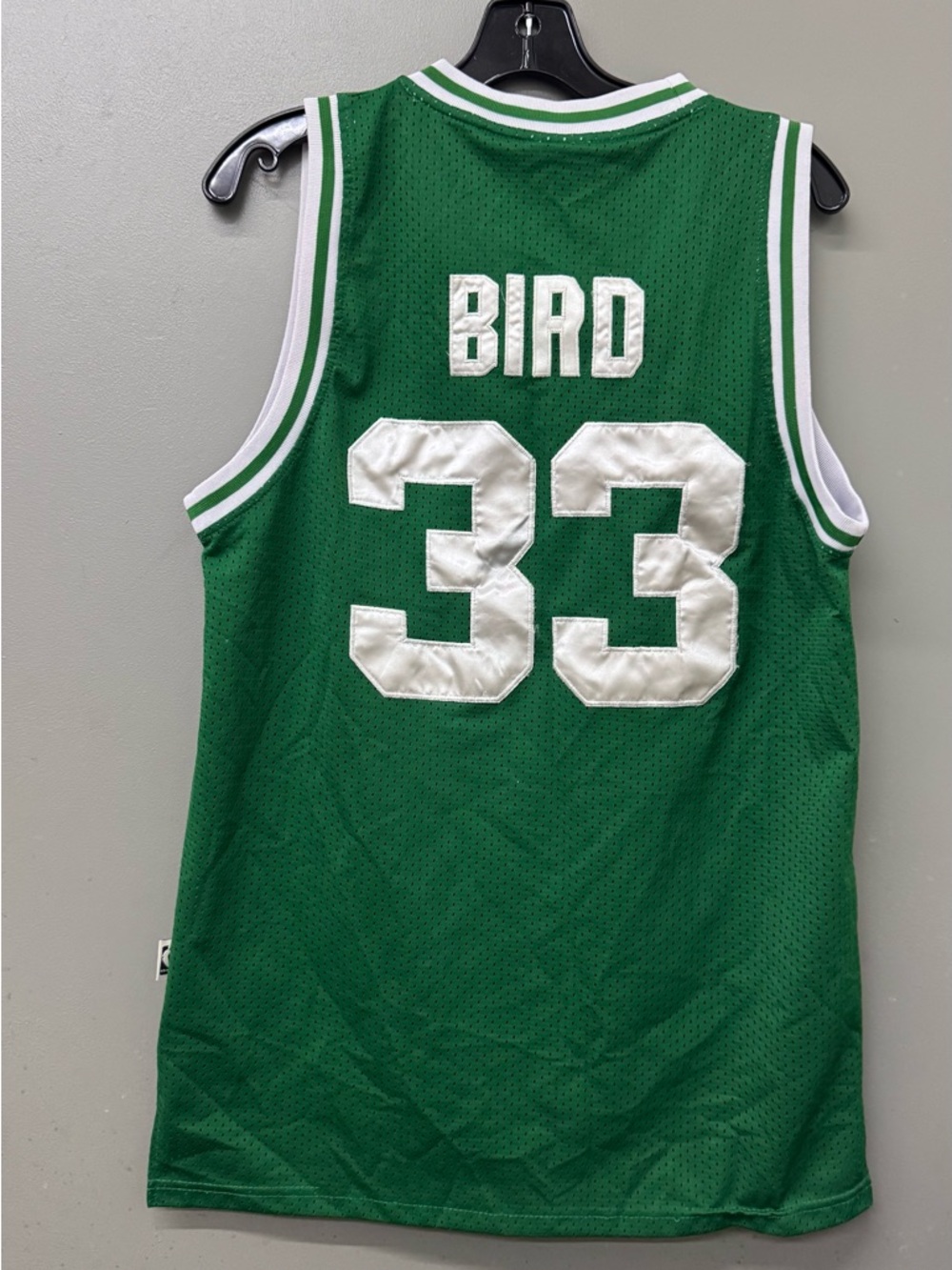 Adidas Larry Bird Boston Celtics NBA Jersey #33 Green Men Size Small +2 Vintage